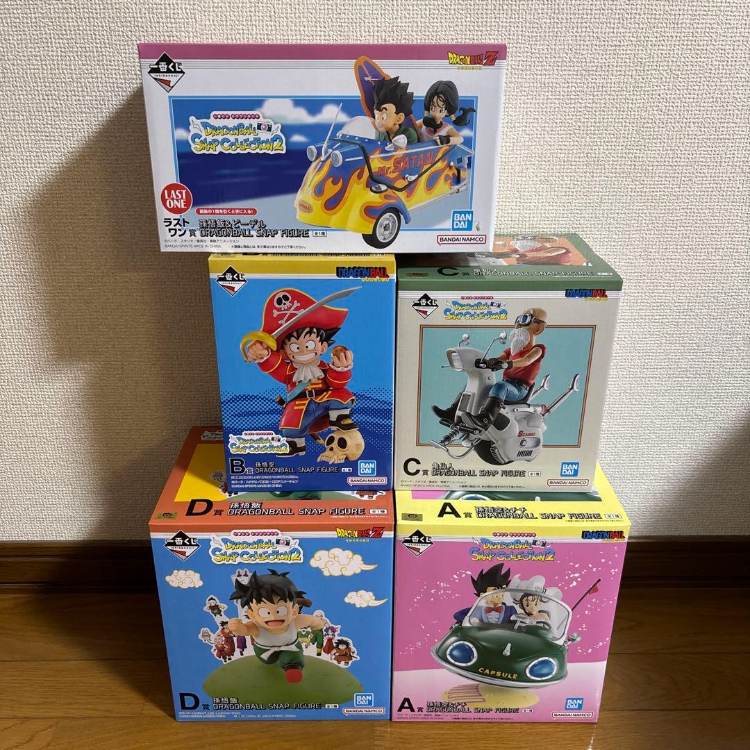一番くじドラゴンボール スナップコレクション2 フィギュアセット