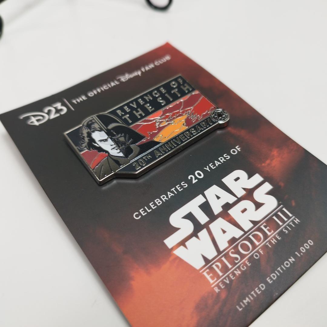 スターウォーズ ピンバッジ アナキン シスの復讐 ディズニー STAR fBTT