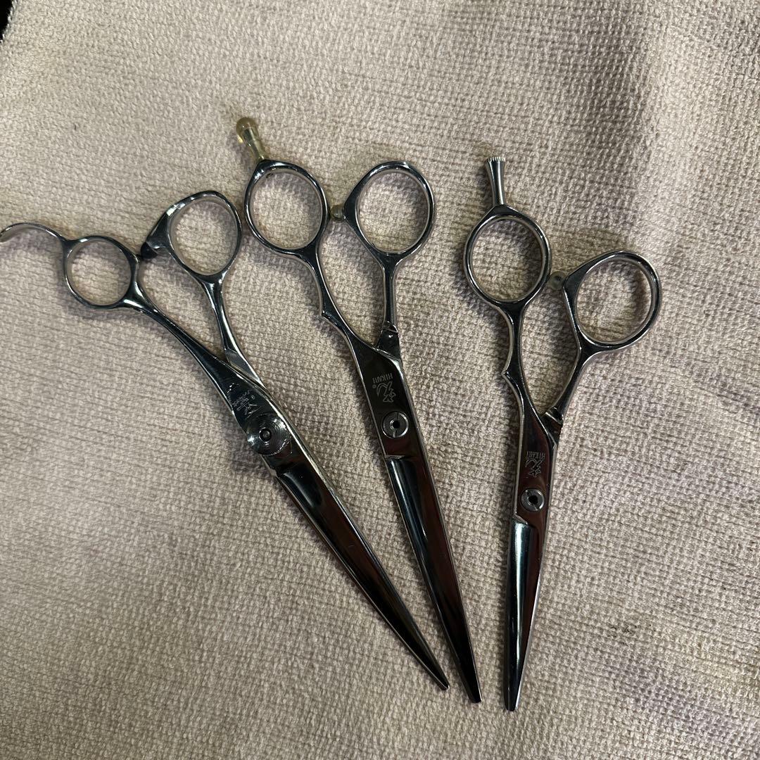 ナルトシザー6.5インチ　光シザーＥ-2 光シザーＥ-6 3本セット別売り可能
