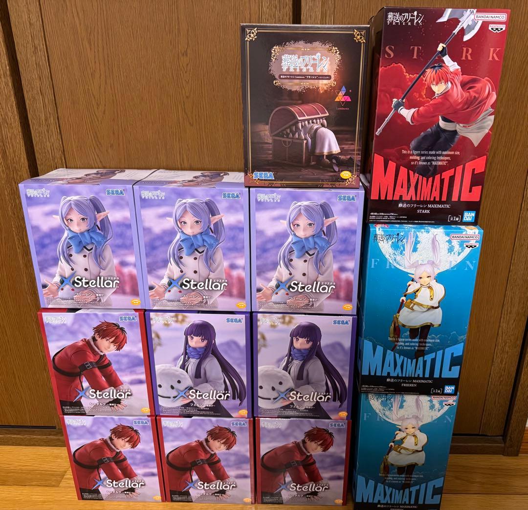 フリーレン フェルン シュタルク フィギュア セット まとめ売り 葬送のフリーレン フェルン シュタルク フィギュアセット｜Yahoo