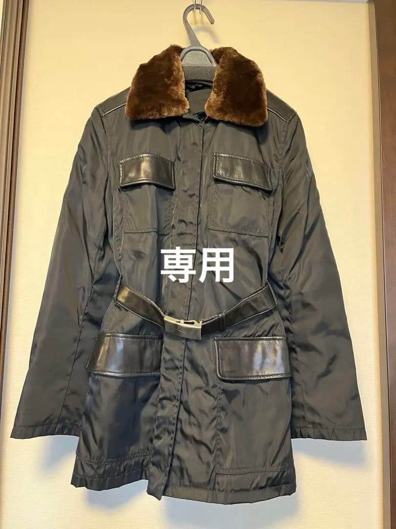 PRADA ミリタリージャケット ブラック