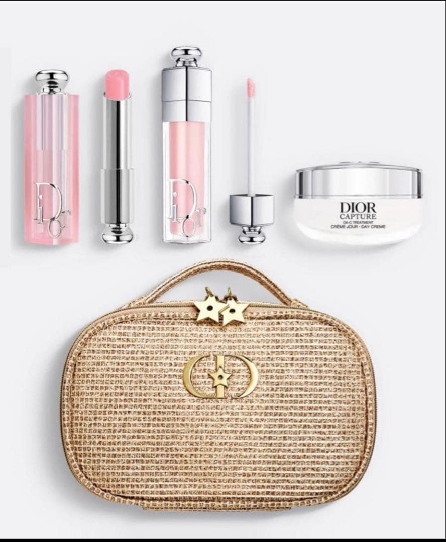 ディオール　クリスマスコフレ　2025 新品未使用　ポーチ　サンプル付き　限定品