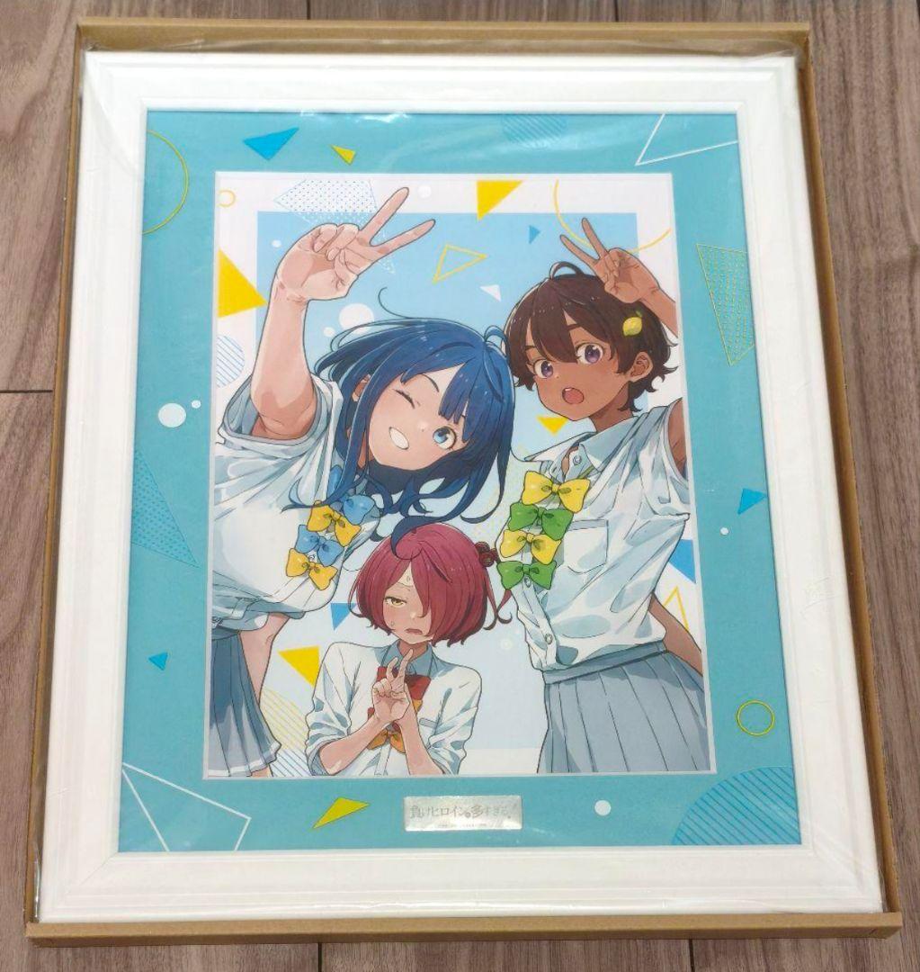 負けヒロインが多すぎる！　キャラファイングラフ　複製原画