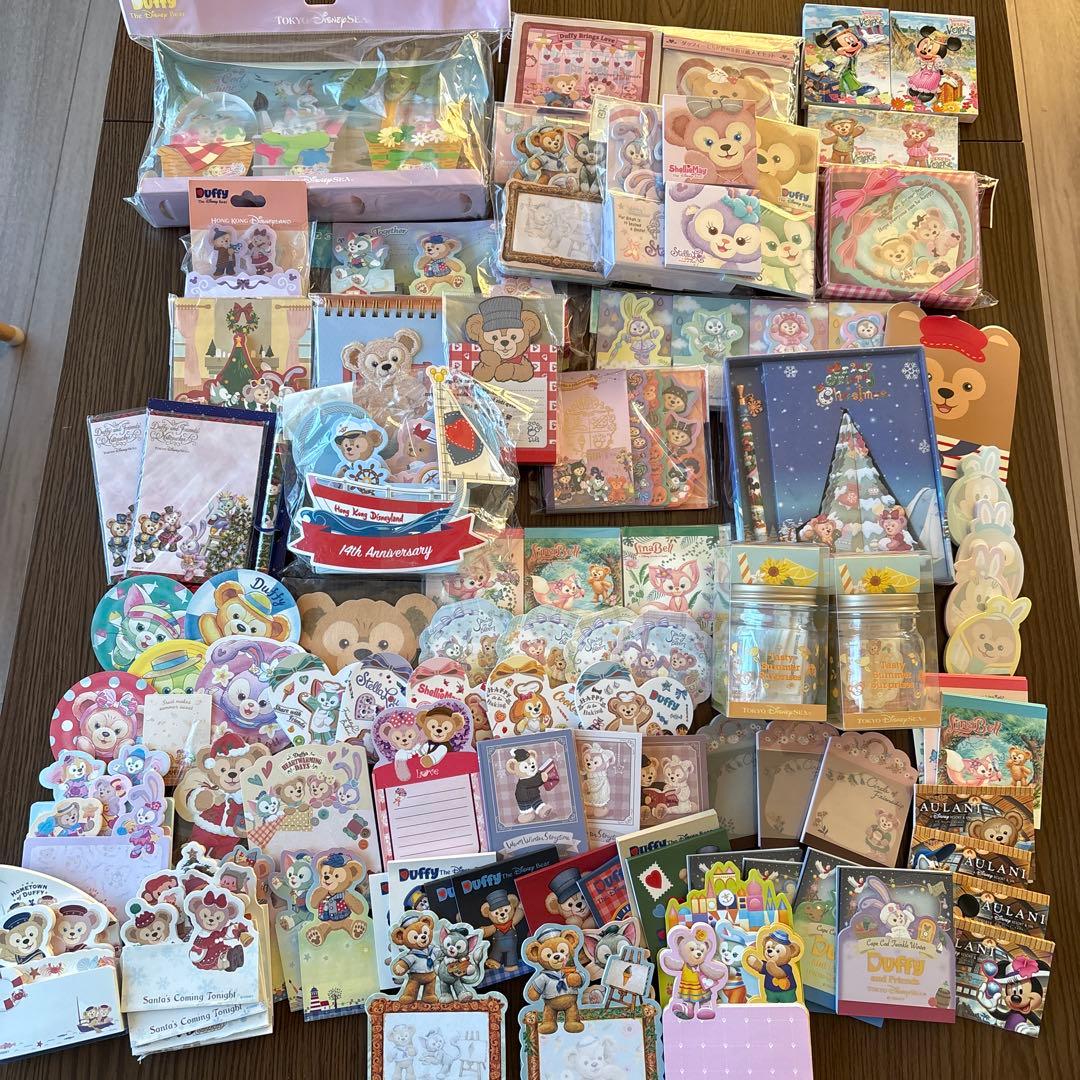 【新品中古】ダッフィーフレンズ　メモ帳　まとめ売り