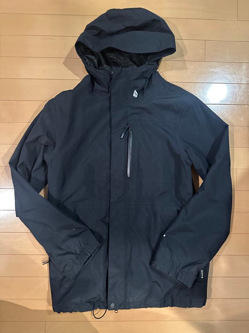 VOLCOM ボルコム L GORE-TEX JACKET 黒 Mサイズ