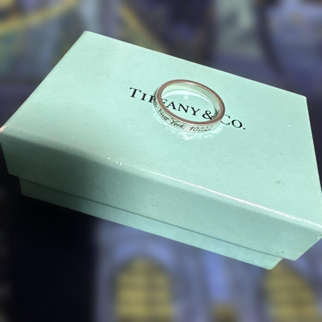 ひ*り様 Tiffany & Co. シルバー925 リング/ノーツ　ナローリン TIFFANY&Co.（ティファニー） 9号 リング・指輪 ノーツ ナロー