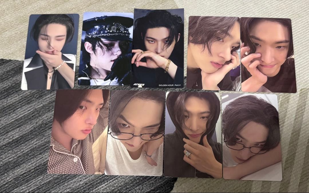 ATEEZ ミンギ トレカセット - メルカリ