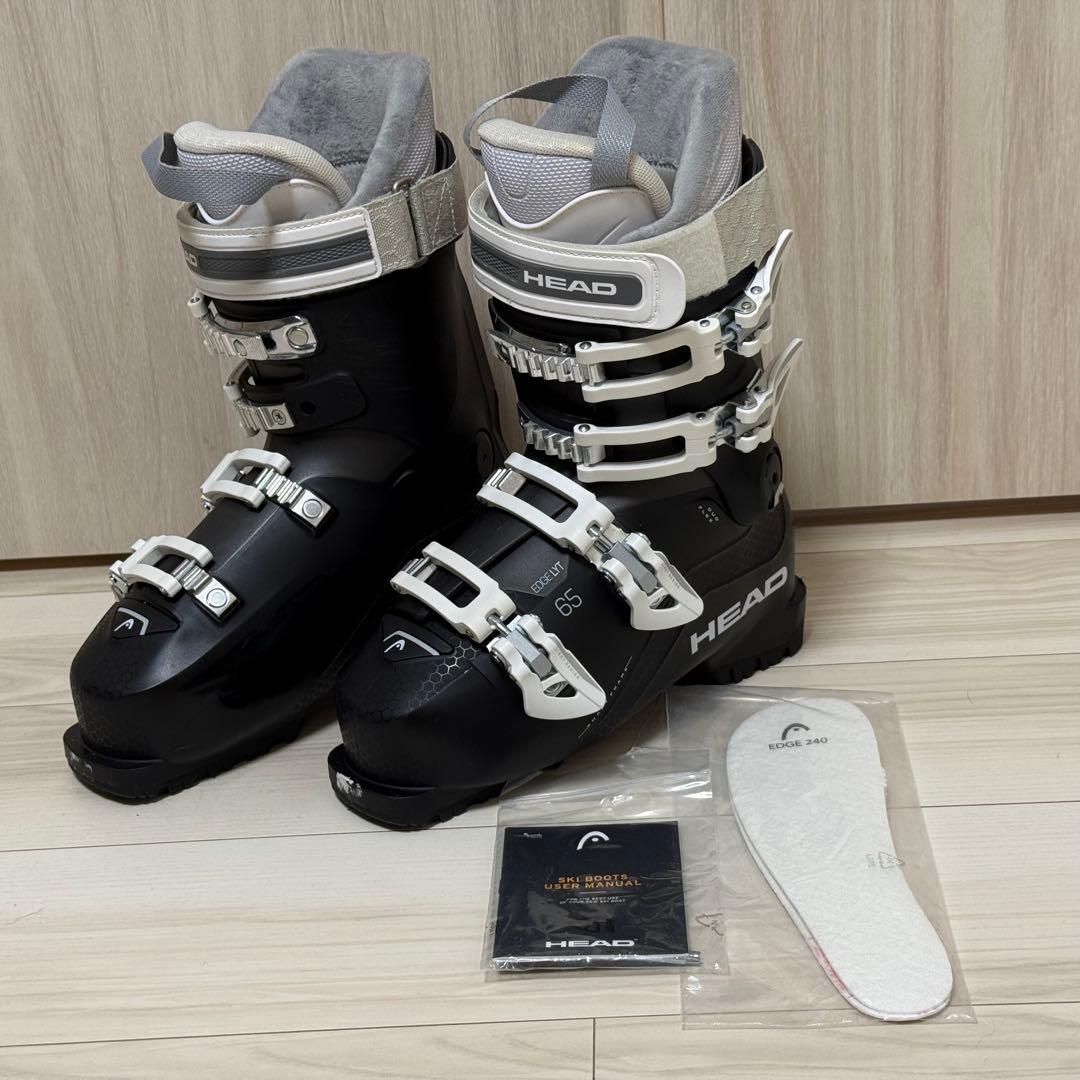 1日のみ使用 HEAD EDGE LYT 65W HV 24-24.5cm 袋付