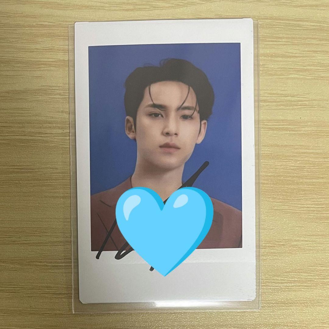 SEVENTEEN ミンギュ 直筆サイン入り インスタントフォト SEVENTEEN ミンギュ HAPPY BURSTDAY 直筆サイン - メルカリ
