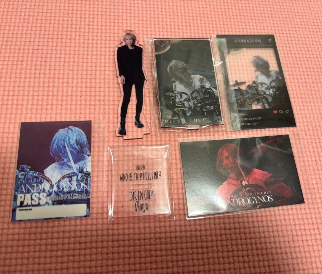 ANDROGYNOS DIR EN GREY ラッフルくじ Shinyaセット - メルカリ