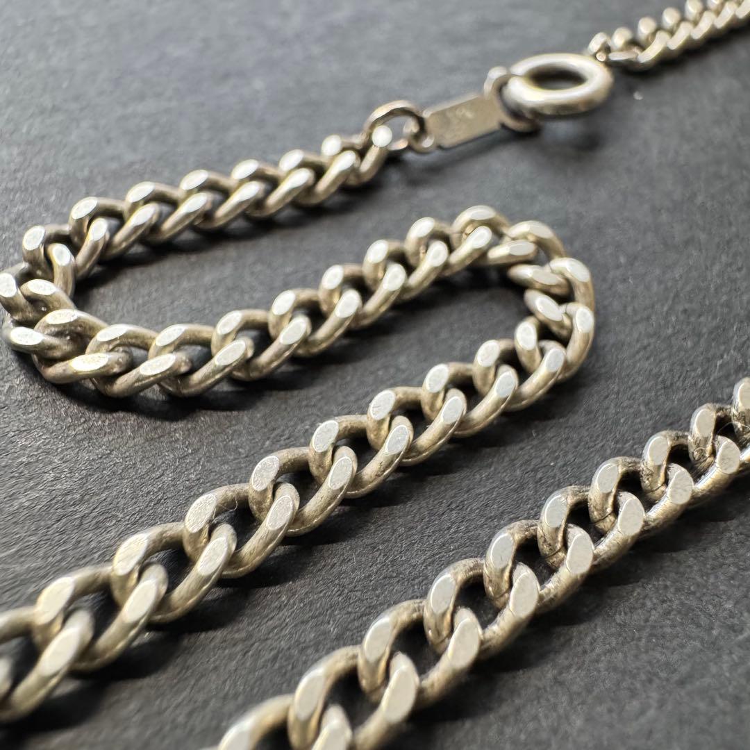 【50㎝ 15g silver925】ヴィンテージ 喜平チェーン ネックレス