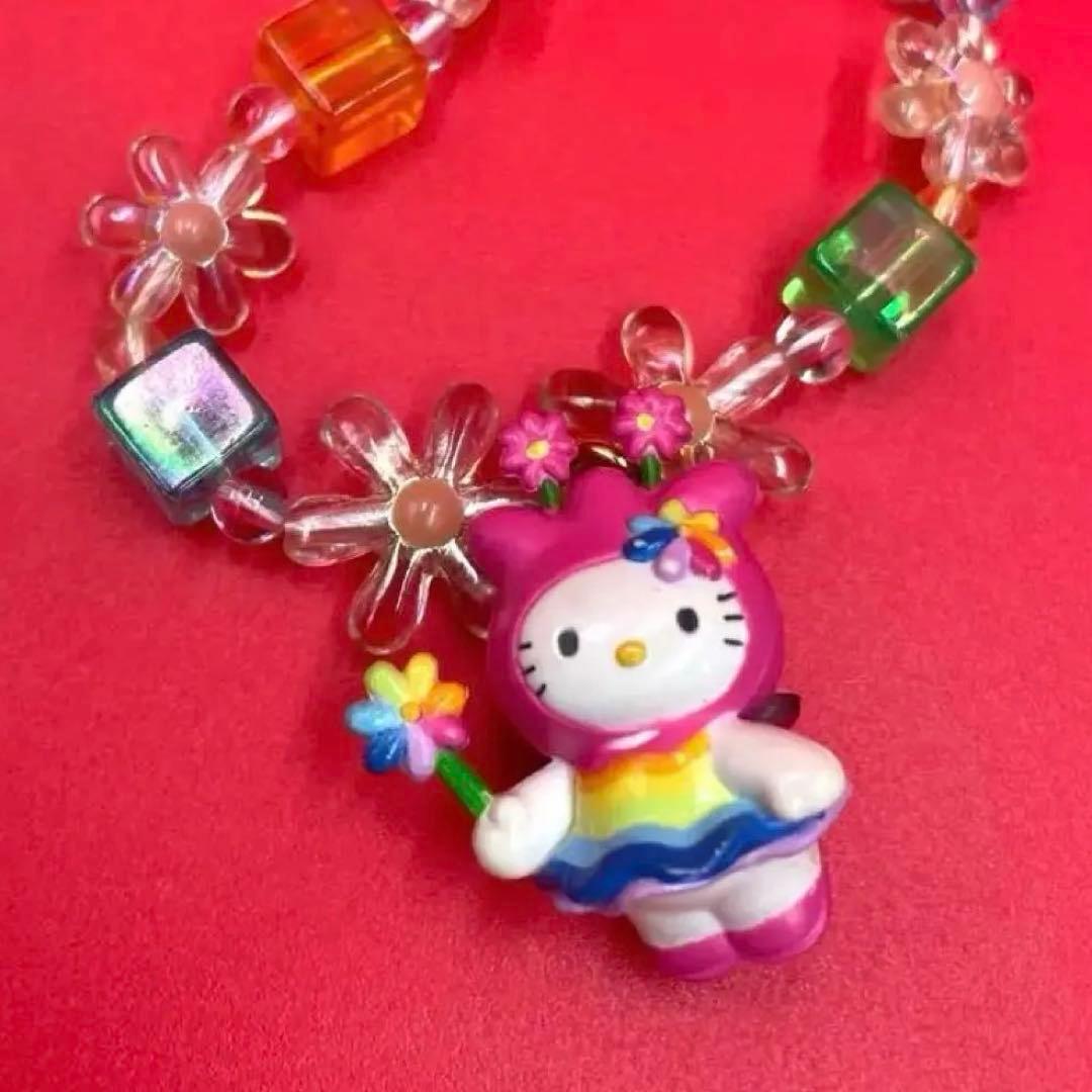 希少‼️激レア‼️レインボー　ハローキティ　フェアリー　ストラップ　虹　妖精　レア 希少‼️激レア‼️レインボー ハローキティ フェアリー ストラップ 虹