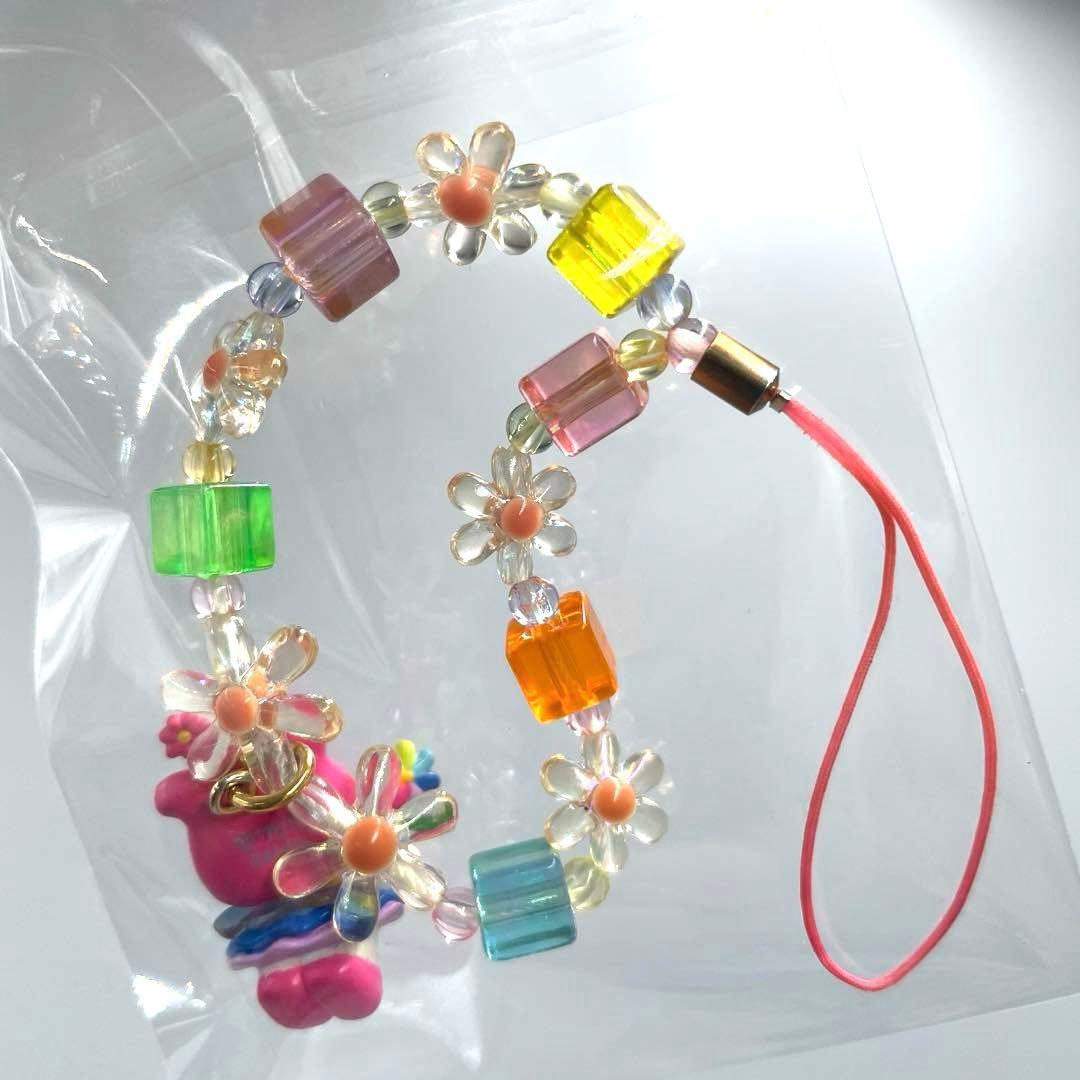 希少‼️激レア‼️レインボー ハローキティ フェアリー ストラップ 虹