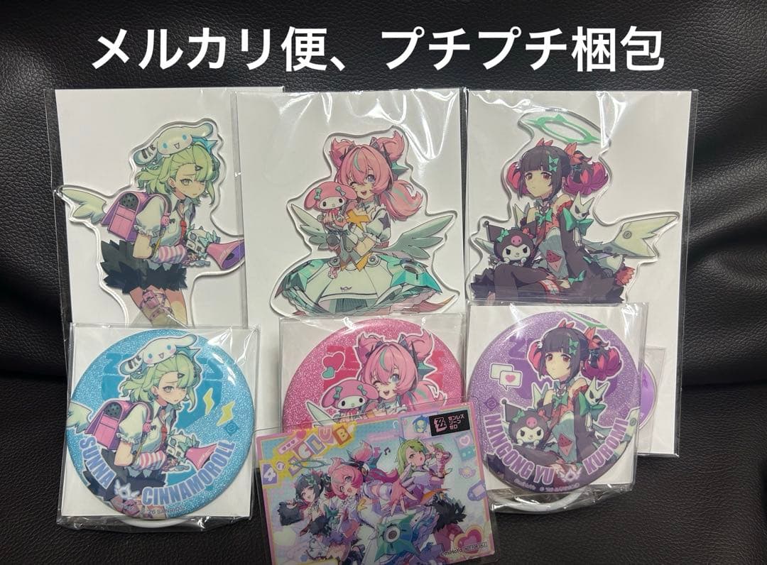 ゼンレスゾーンゼロ×サンリオキャラクターズ アクリルスタンド 缶