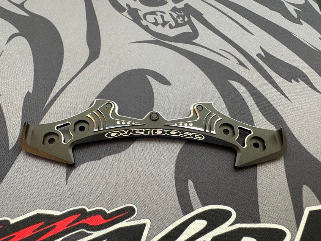 overdose OD2945アルミバンパーtype2/ブラック Amazon.co.jp: OVERDOSE OD2945 アルミバンパー Type-2 For OD