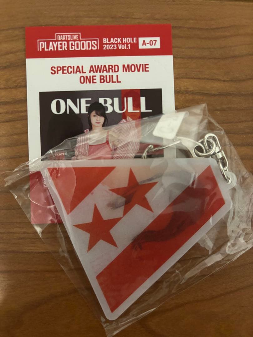 坂口優希恵　ワンブル　アワード　キーホルダー ダーツライブ プレイヤー グッズ 第5弾 坂口優希恵 DARTSLIVE PLAYER