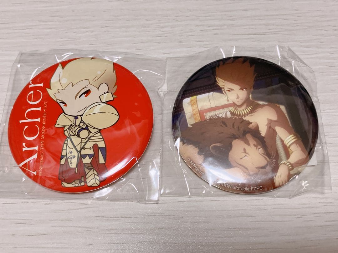 Fate Zero ufotable 缶バッチ 缶バッジ ギルガメッシュ