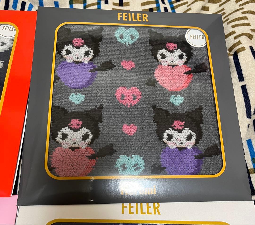 FEILER サンリオ コラボ タオルハンカチ 4枚セット - メルカリ