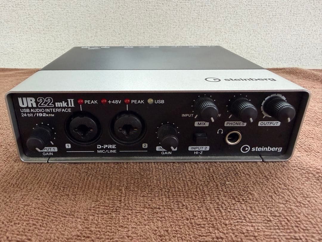 UR22mk2 オーディオインターフェース