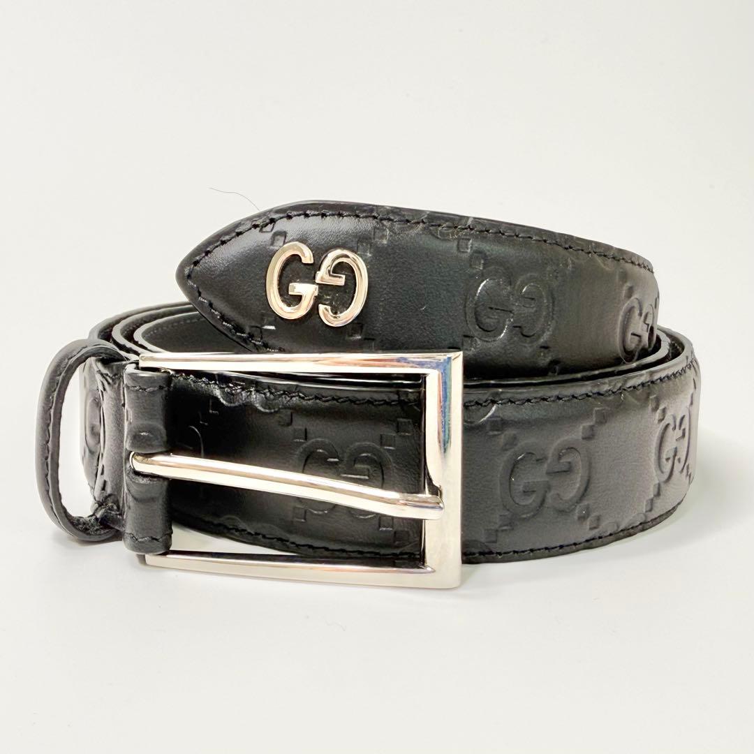 GUCCI グッチ GG ベルト ブラック CWC1N C542