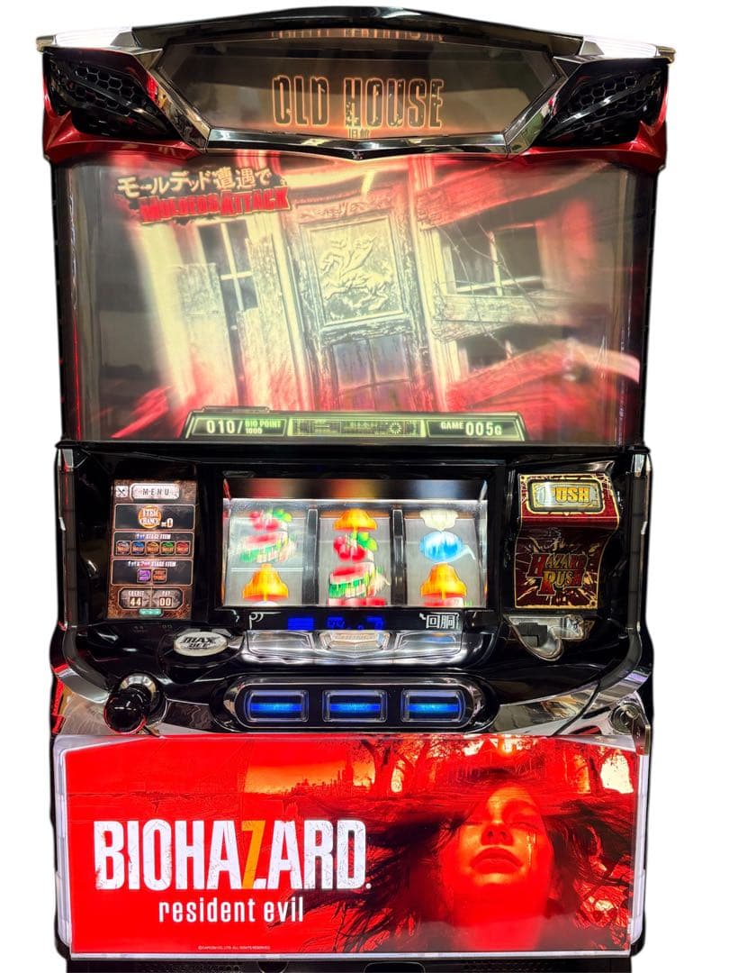 【送料込】バイオハザード7 レジデントイービル パチスロ 実機 直接引取可