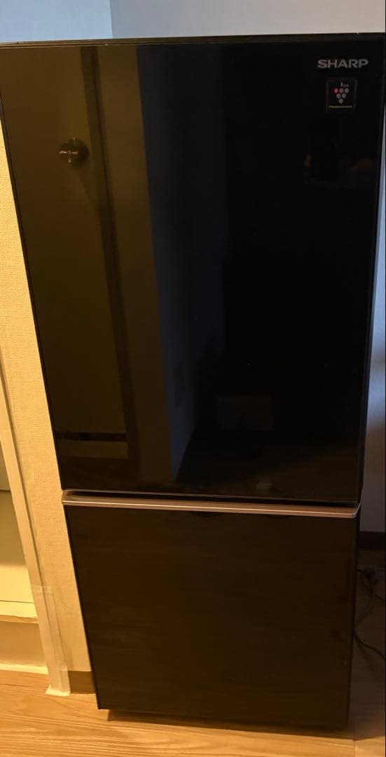【本日までの掲載】シャープ 2ドア冷蔵庫 ブラック