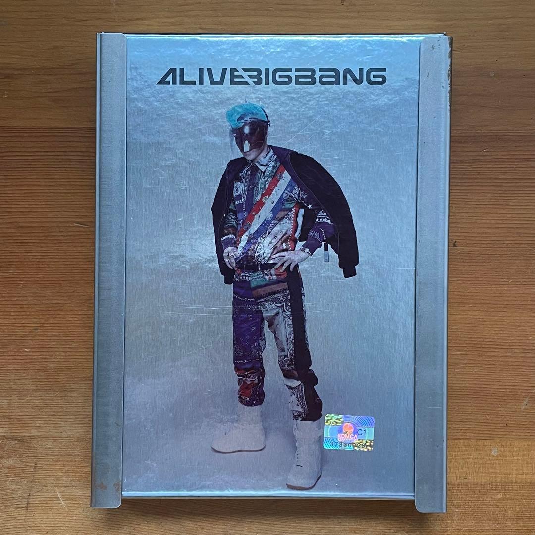 激レア!!ALIVE BIGBANG TOP ver.韓国版スチールジャケット