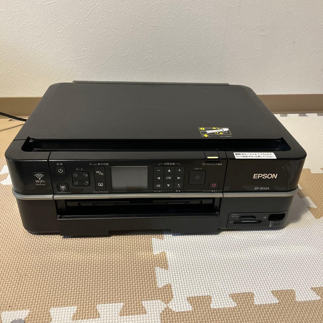 新品インク　EPSON プリンタ　ep802a