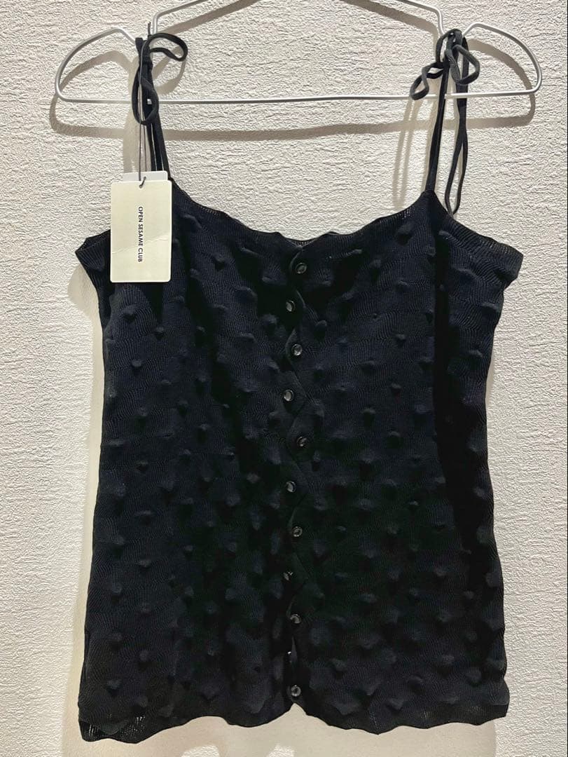 open sesame club ドリアンニットキャミソール