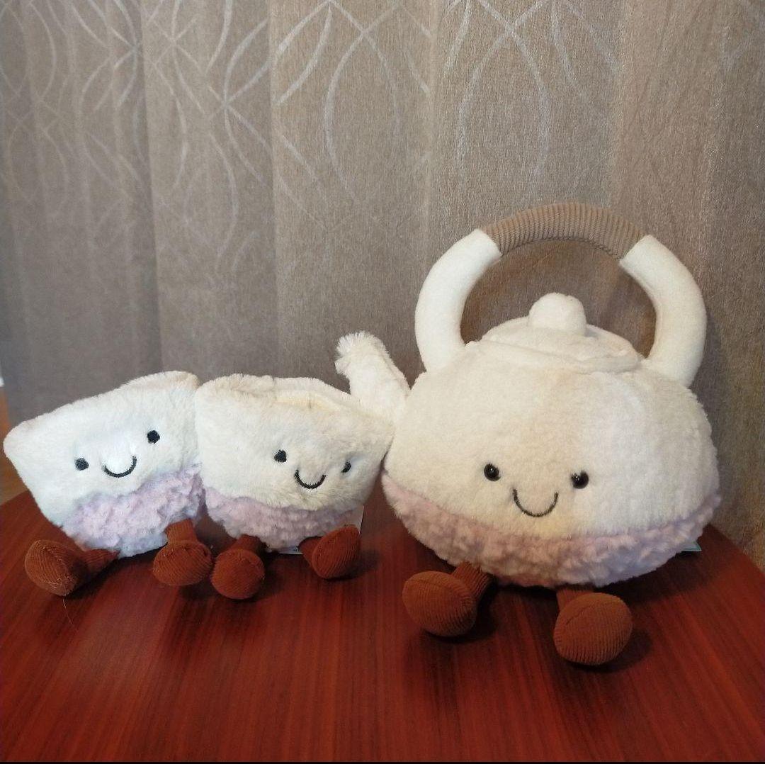 ティーポット型ぬいぐるみとカップセット 楽天市場】ティーポット カップ セット 美女と野獣 急須 陶器 食器