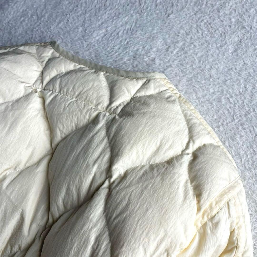 美品 オーシバル Bshop 撥水 キルトダウンカラーレスジャケット 2 生成