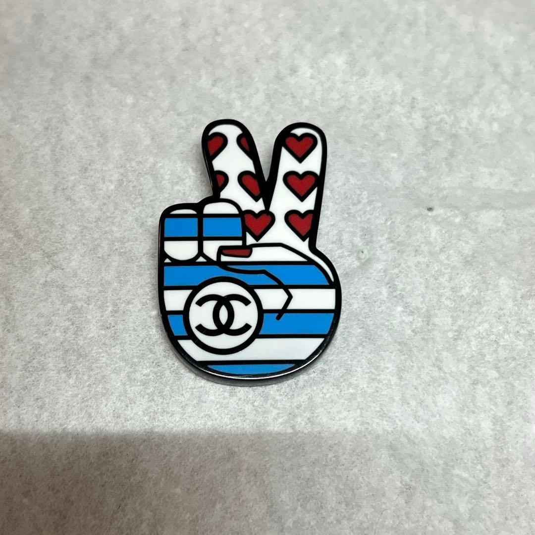 CHANEL ココマーク　ピースブローチ