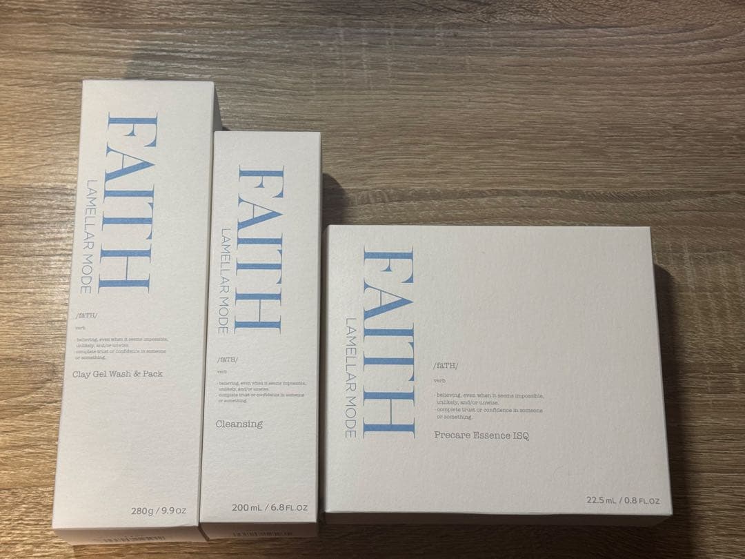 FAITH LAMELLAR MODE スキンケアセット