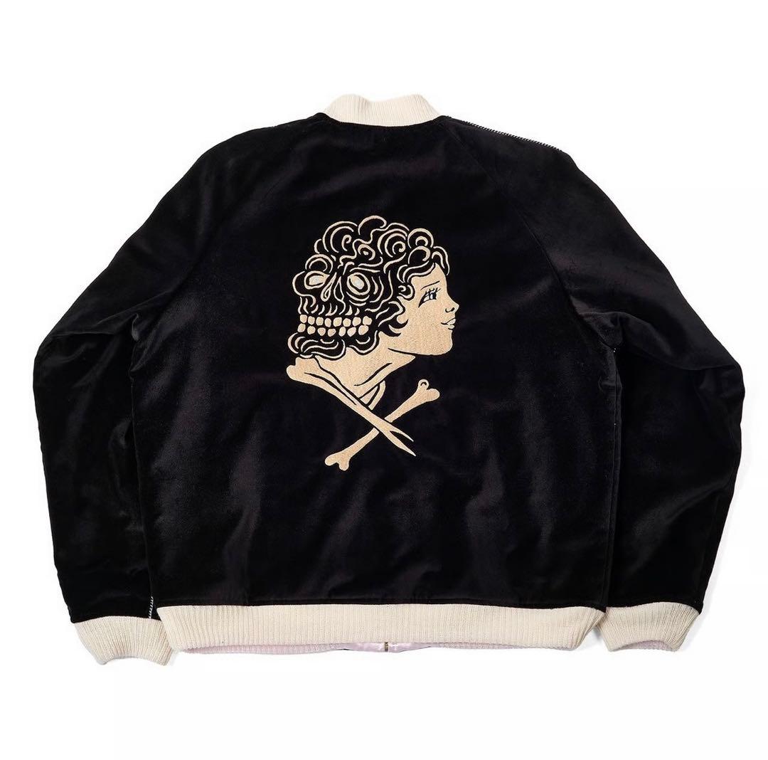 【新品未使用】TSY ORIGINAL スカジャン BLACK×PINK 新品未使用】TSY ORIGINAL スカジャン BLACK×PINK - メルカリ