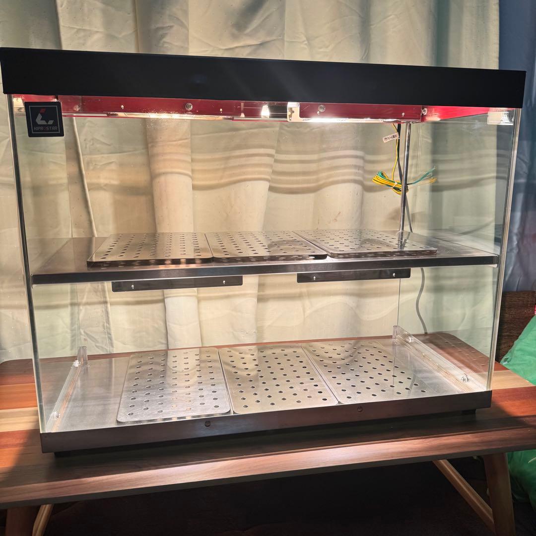 業務用 ホットショーケースkiprostar PRO-62HG 新品ハロゲン付