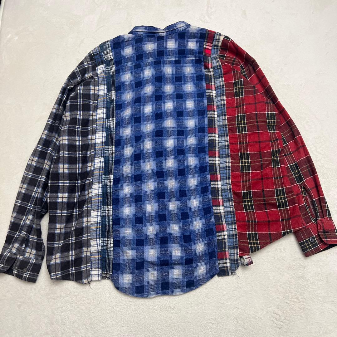 Rebuild by Needles 再構築 ニードルス チェック シャツ 長袖 - メルカリ