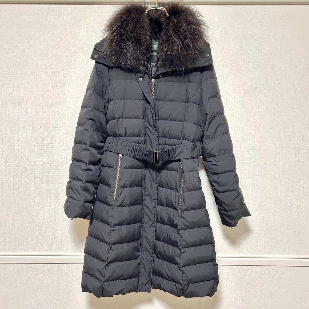 nano universe ナノユニバース　西川ダウン　ダウンコート　ファー