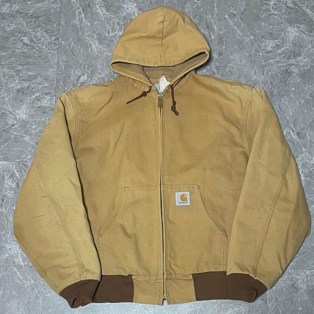 80s 90s Carhartt アクティブジャケット USA裏サーマル