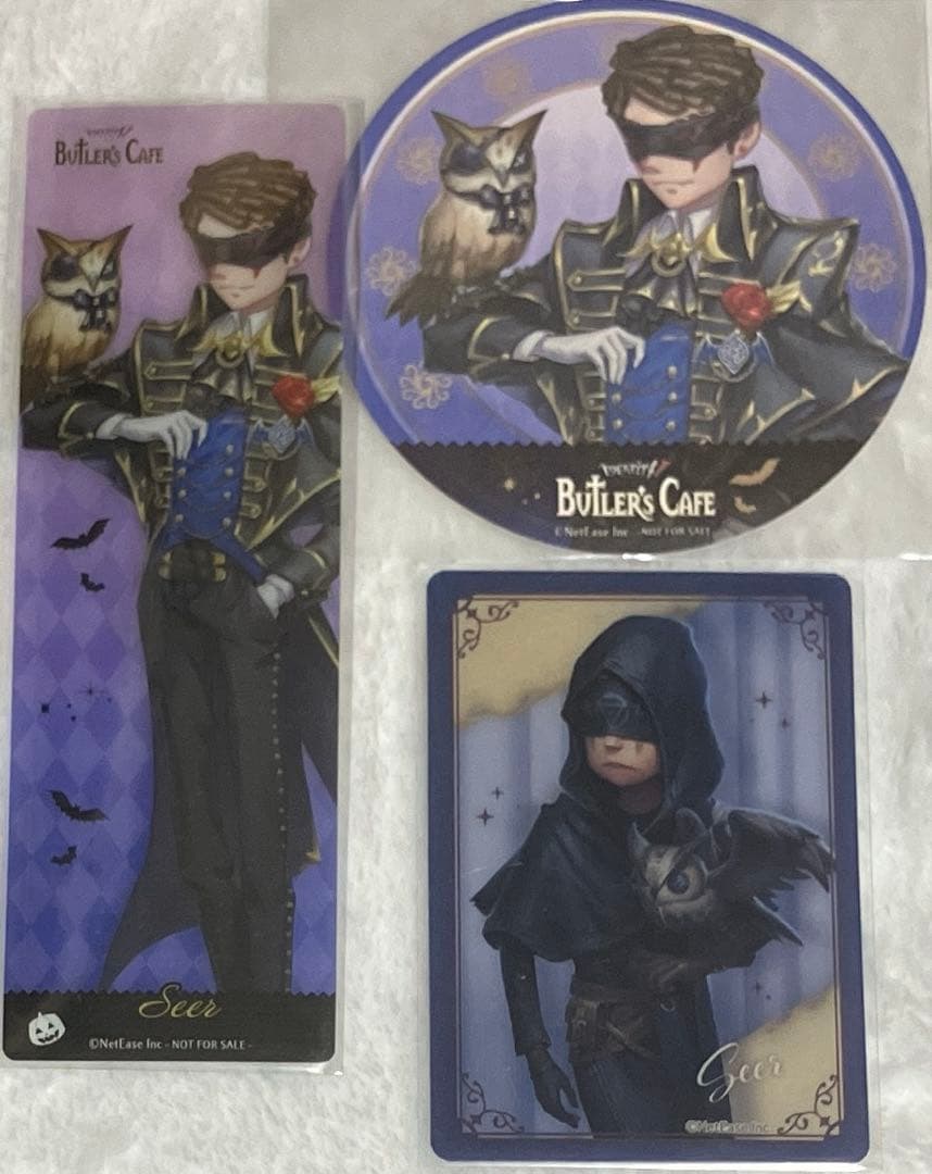 identityⅤ 第五人格 スイパラ 特典クリアしおり コースター 占い師