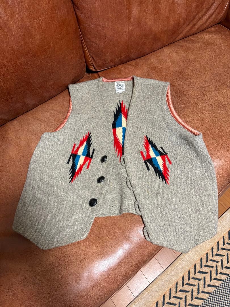 ORTIEGA'S 手織りウールベスト 42