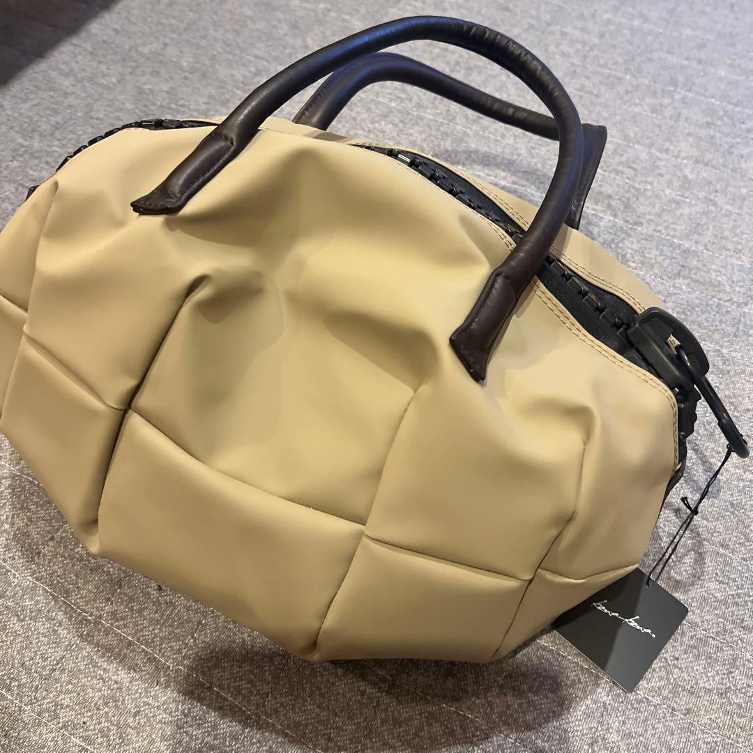 kawakawaカワカワ新品未使用★25bisおまんじゅうトートベージュ