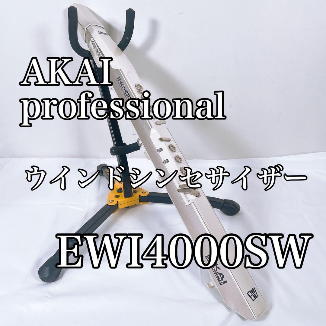 【美品】 AKAI アカイ ウインドシンセサイザー EWI4000sw AKAI（アカイ）がウインド・シンセサイザーの日本限定仕様「EWI4000sw