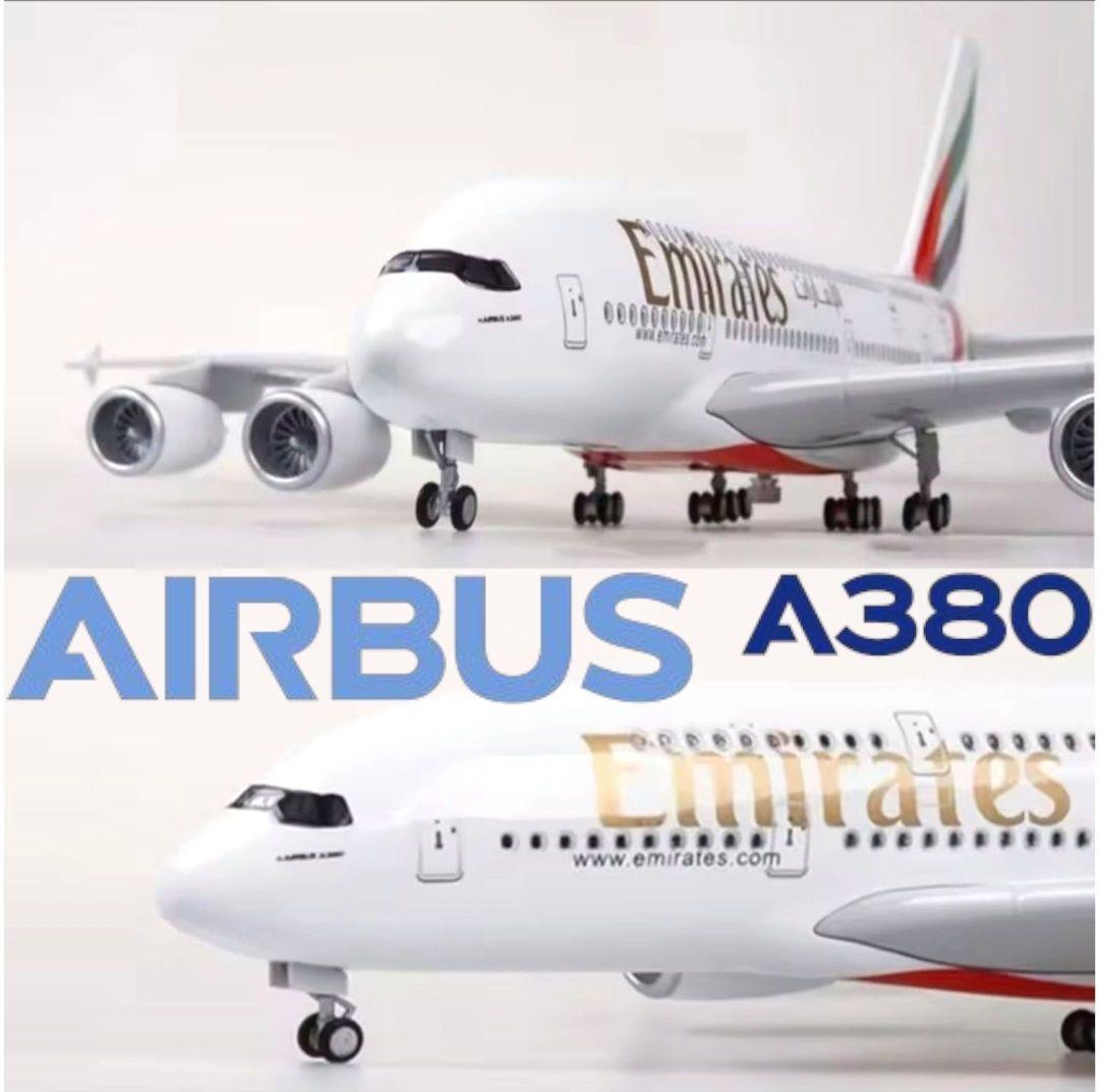 エアバス A380 1/160スケール UAE 旅客機 モデル エアバス A380 UAE/エミレーツおもちゃの飛行機モデル 1/160 スケール