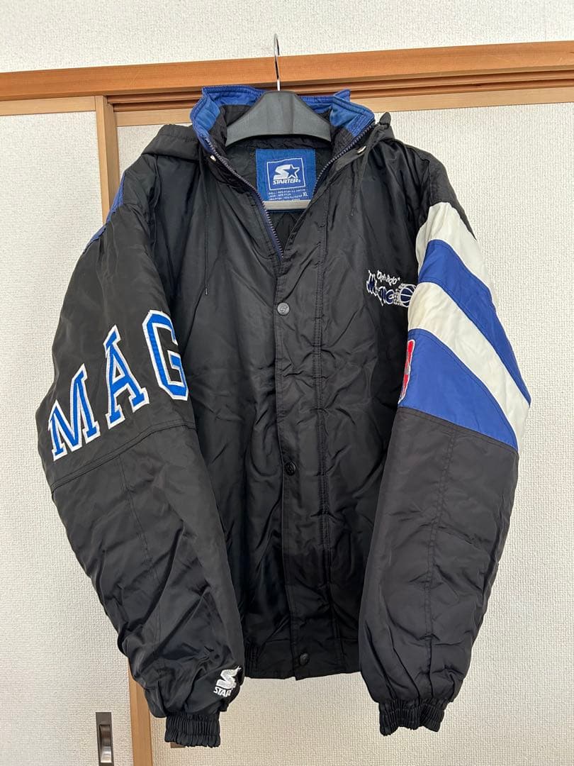 ⭐️未使用⭐️ 90s starter Orlando Magic フーディナイロン