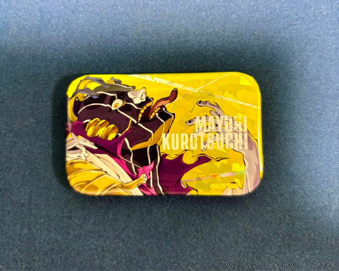 BLEACH 涅マユリ ホロ加工スクエア缶バッジ - メルカリ