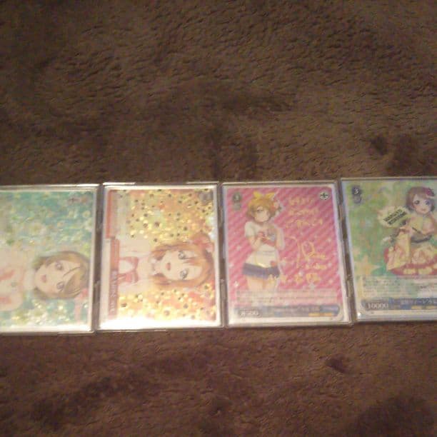 ヴァイスシュヴァルツのラブライブサインカードです！