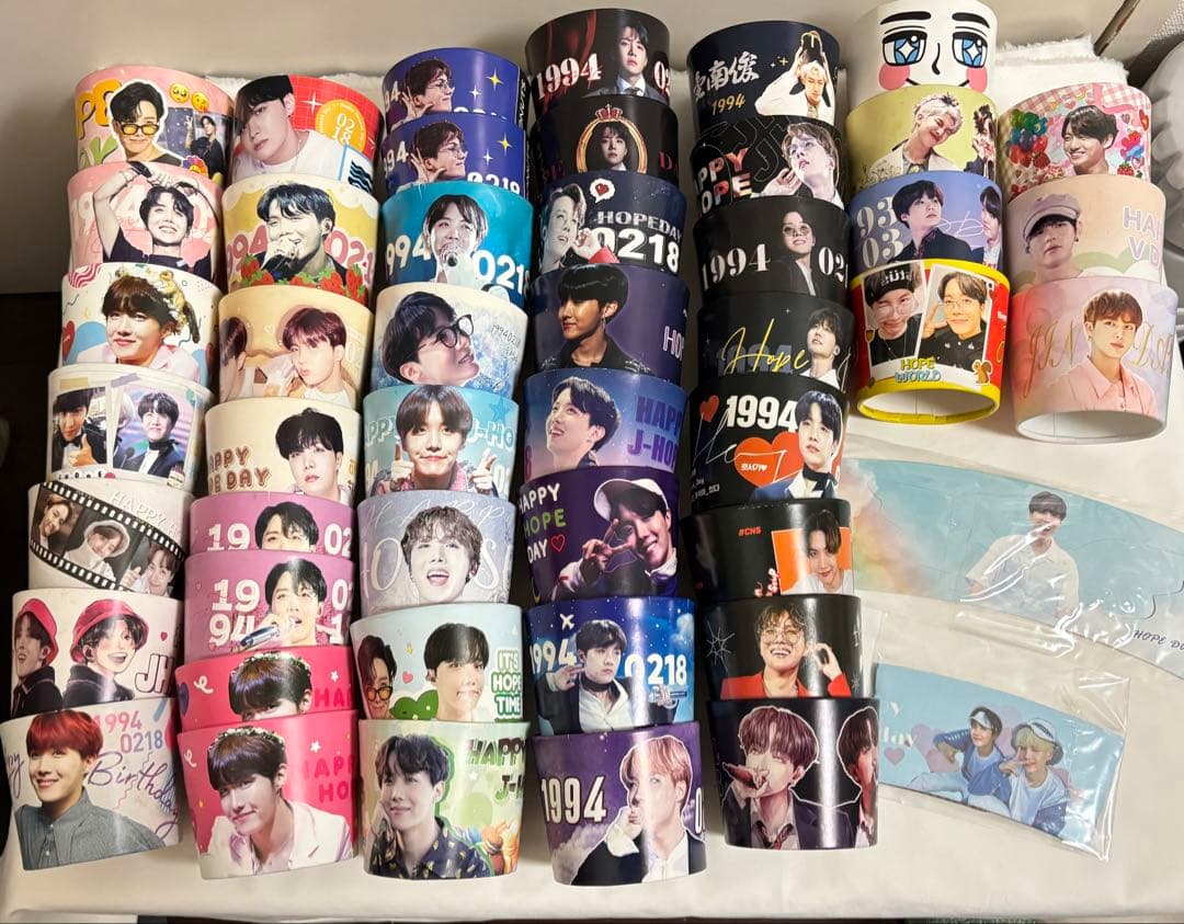 BTS J-HOPE ホソク センイル カプホまとめ売り トレカ 垂れ幕 うちわ