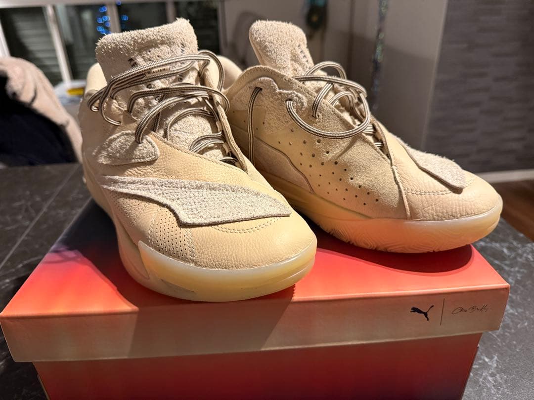 PUMA Clyde All-Pro ベージュ シューズ Kyle Kuzma Links Up With Rhuigi For The PUMA Clyde All-Pro Kuzma