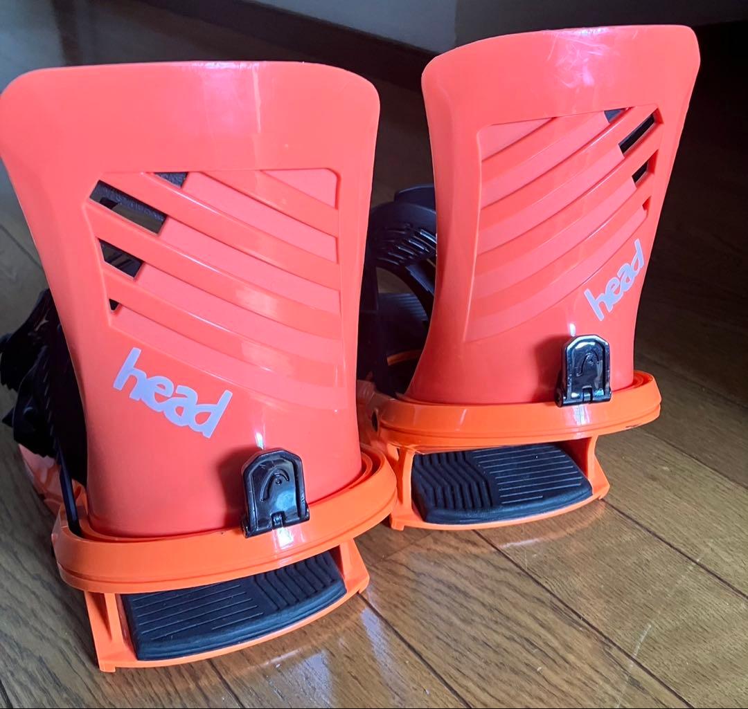 HEAD スノーボードビンディング オレンジ