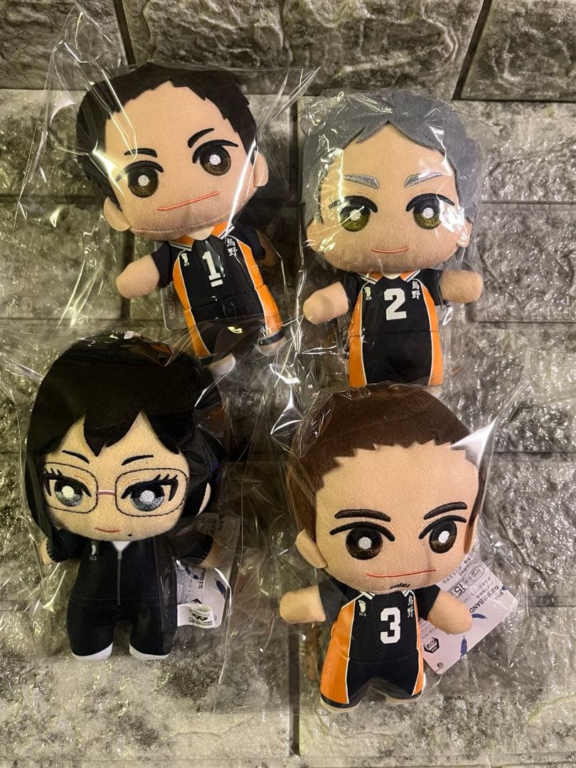 ハイキュー‼︎ ともぬい コンプ セット 18種 烏野 稲荷崎 青葉城西 梟